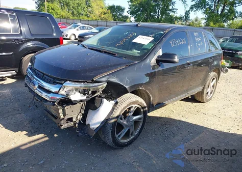 2014 Ford Edge Sel from USA, damaged, VIN 2FMDK4JCXEBA61269
